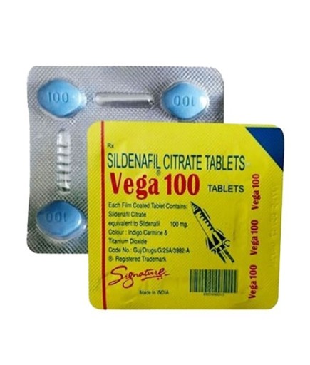 Vega 100 mg Sildenafil 4 Tablet