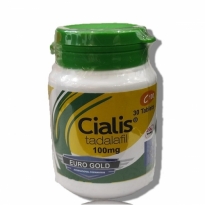 Cialis Tadalafil 100 mg 30 Tablet Euro Gold